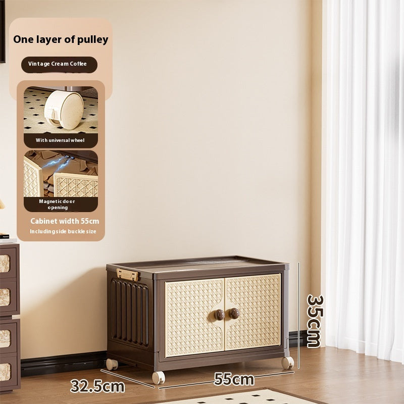 Storage Cabinet Storage Cabinet Foldable Household