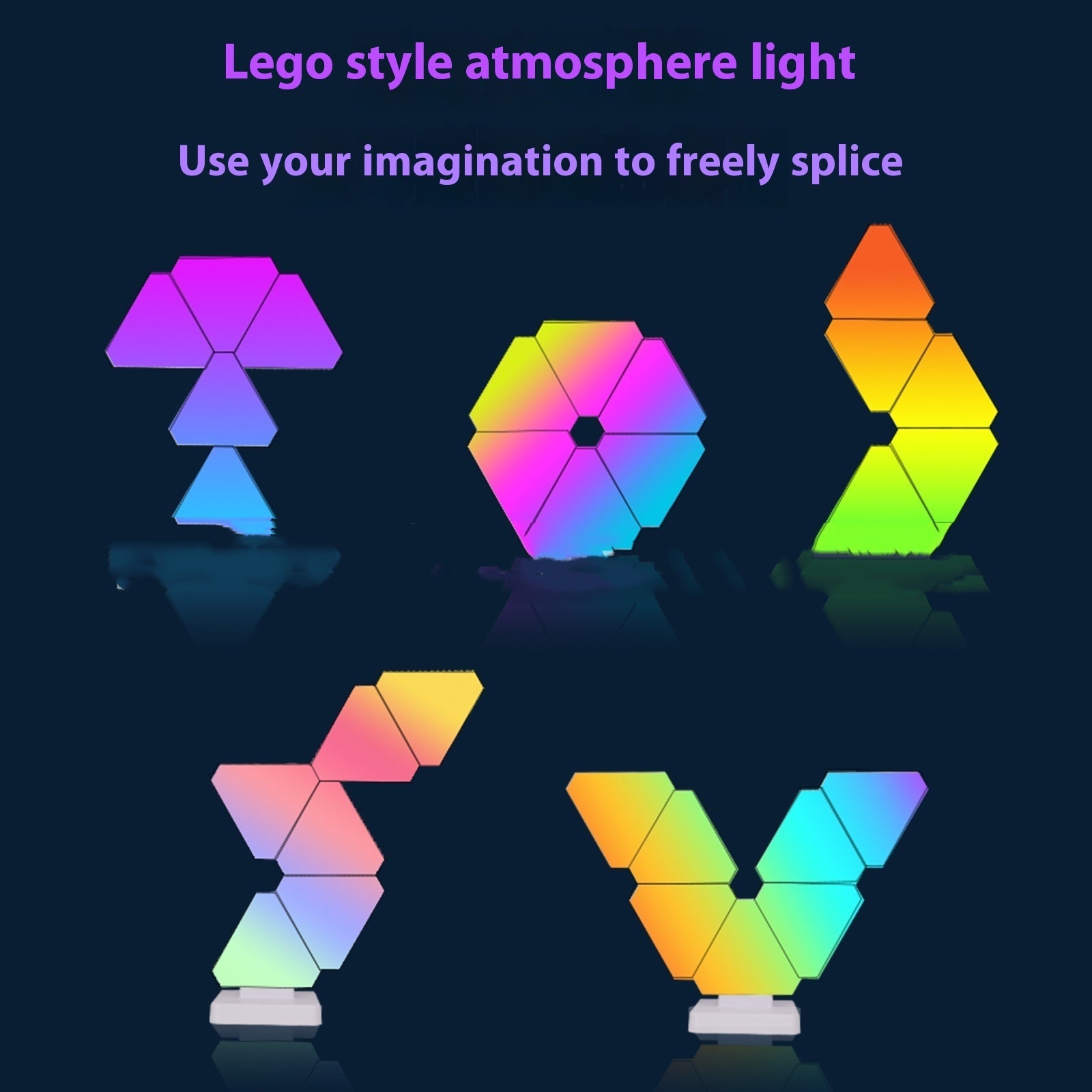 E-sports Games Ambience Light Three-side Quantum Lamp