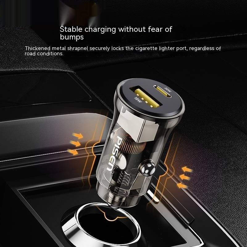 Car Mini-portable PD30W Fast Charge Cigarette Lighter