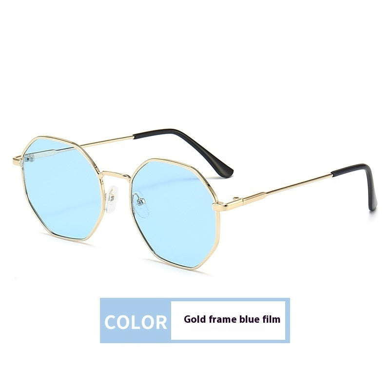 Women's Fashionable Retro Metal Frame Sunglasses