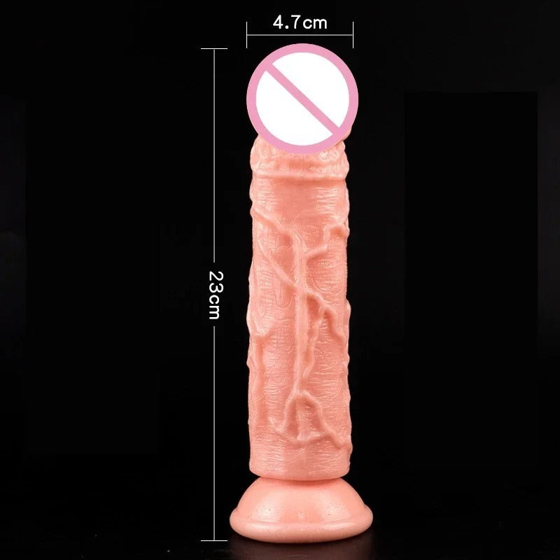 Super Large Simulation Penis Masturbation Device Women's Manual Toy