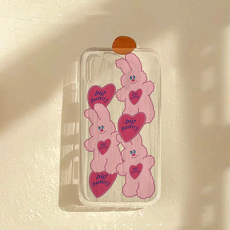 Fashion Simple Transparent Phone Case Cover