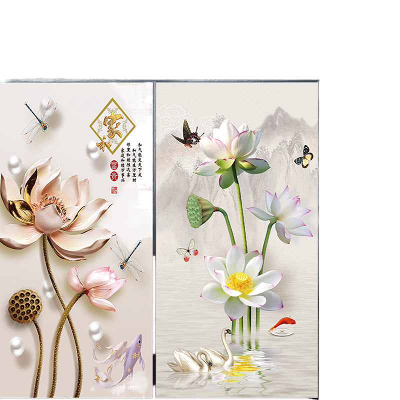 Shower Door Transparent Opaque Static Toilet Window Peep-proof Frosted Sticker