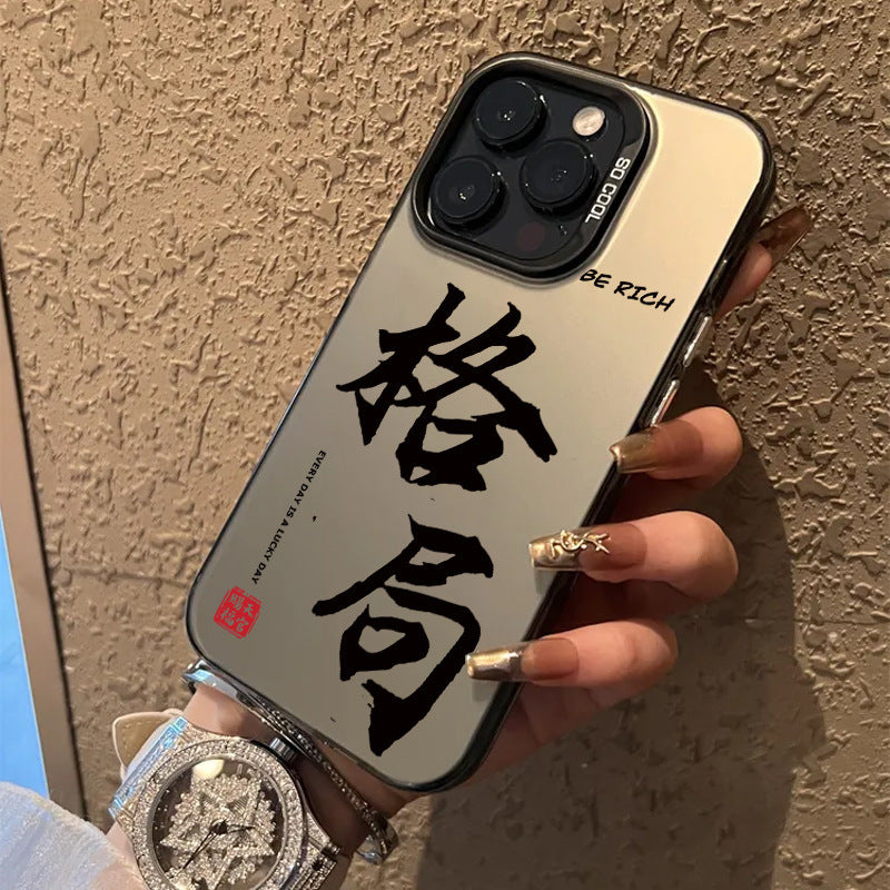 Phone Case New Laser Color Silver Hard Shell