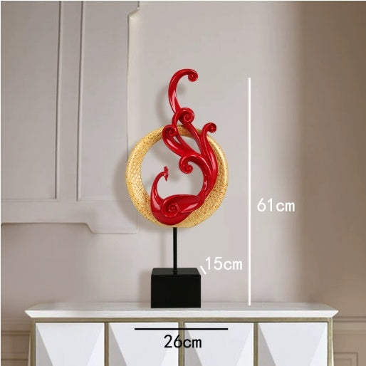 Creative Light Luxury Phoenix Ornament Crafts