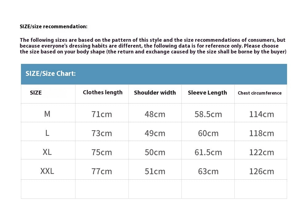 Loose Casual Long Sleeves Shirt Men