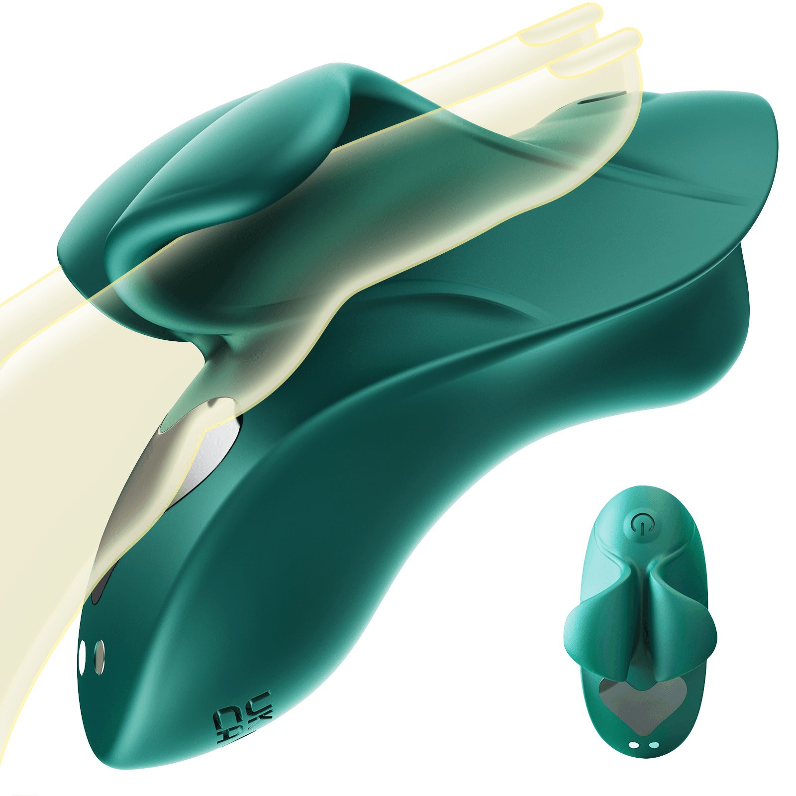 Heart-shaped Hand 8-frequency Silicone Charging