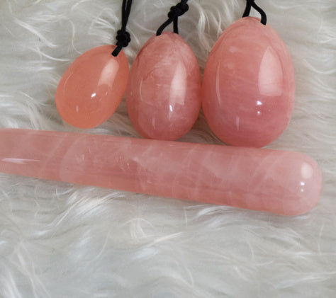 Postpartum Repair Massage Ball Natural Stone Jade 4 PCs Set