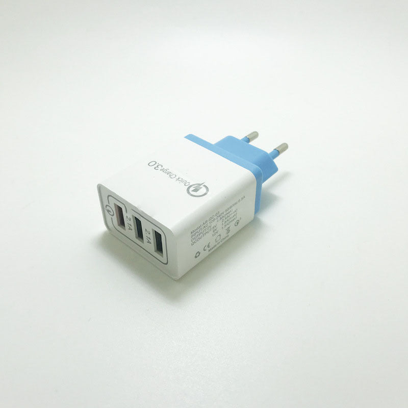 Plastic Multi-port USB Charger