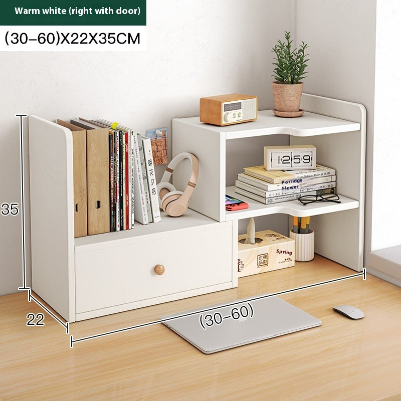 Desktop Bookshelf Storage Rack Desk Storage