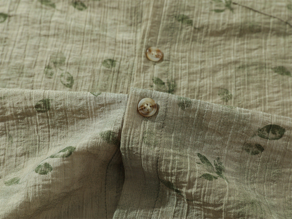 Fashion Personalized Floral Shirt Summer Men