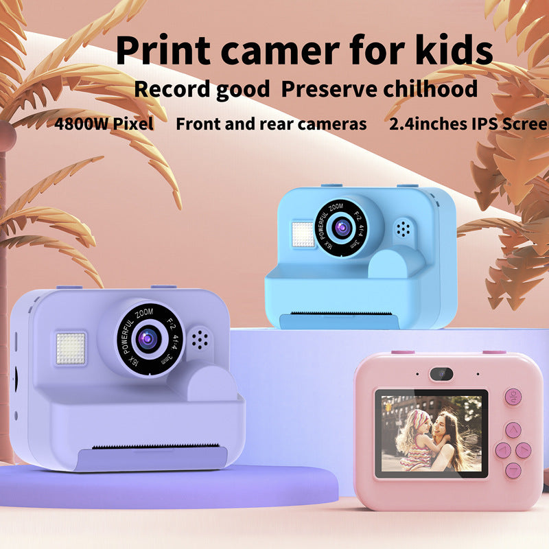 Children's Exclusive Print Camera Multiple Filters Comes With Games
