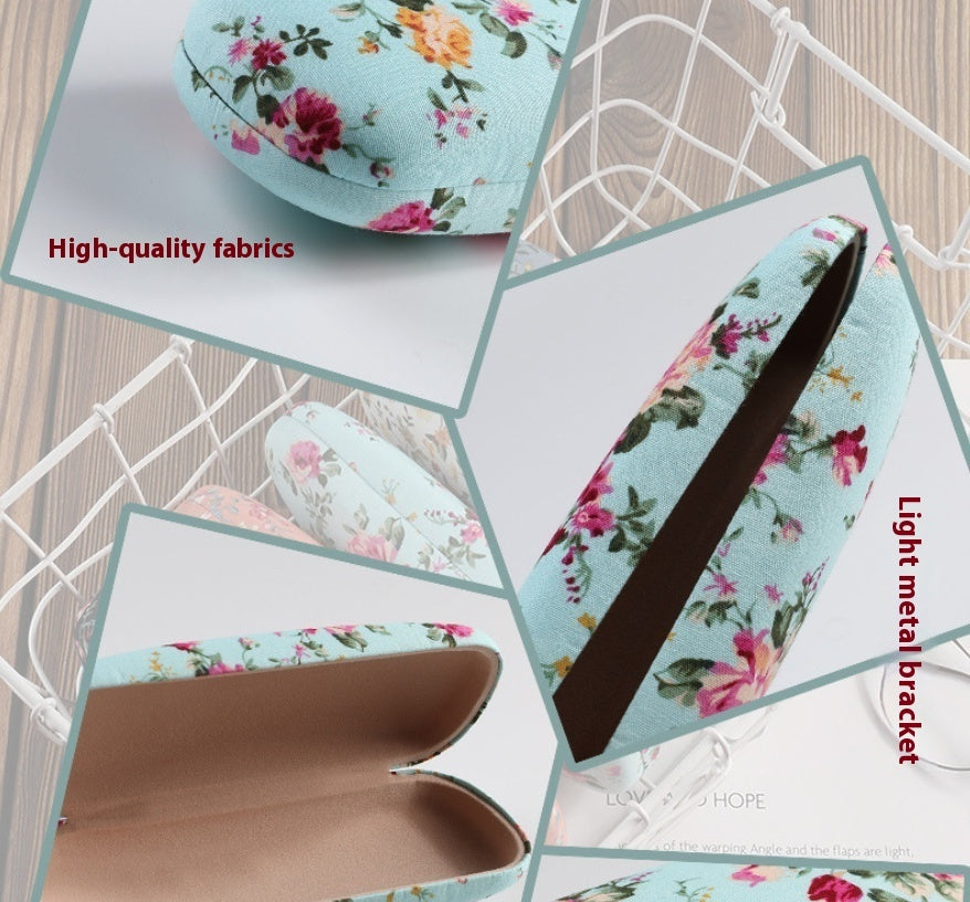 Women's Floral Vintage Myopia Glasses Case