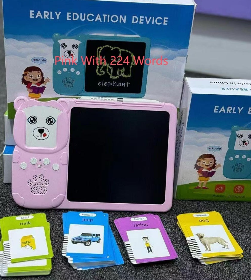 Children Fork Card Early Education Learning Machine Educational Toys
