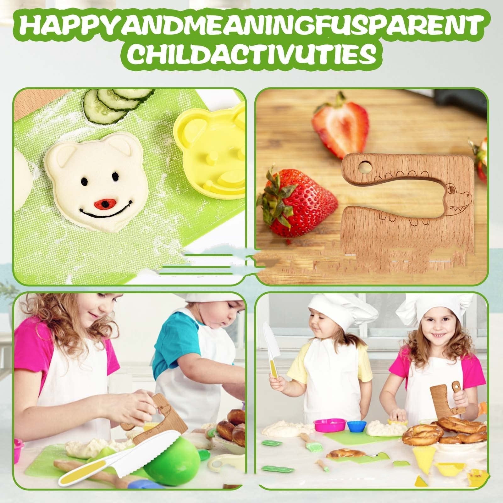 Children's Kitchen Cookware And Baking Toys