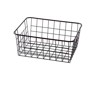 Iron Storage Basket Desktop Storage Basket