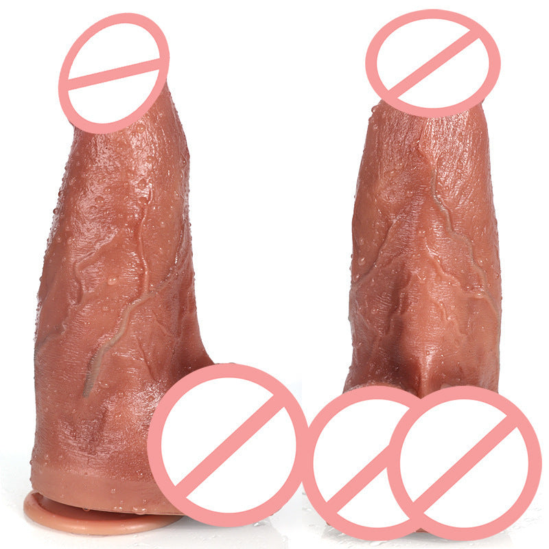 Oversized Thick Makeup Fat Hanging Penis Women's Supplies