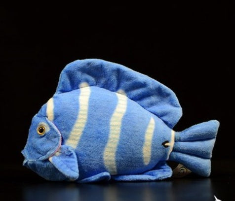 Three Rocket Fish Dolls Simulation Copper Band Butterfly Fish