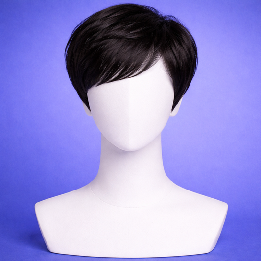 HD Lace Front Glueless Human Hair Wig (Pixie Cut Short Wig)