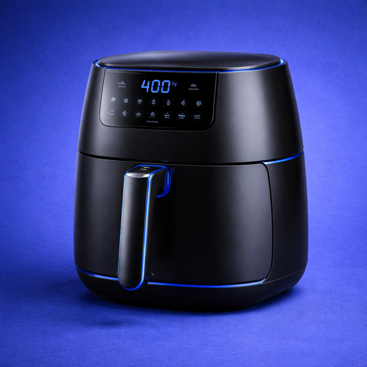 Smart Digital Air Fryer (Oil-Free Cooking System)